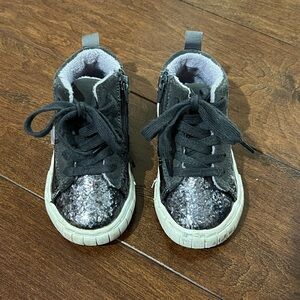 Zara Toddler Glitter Sneakers